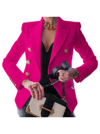 Chic Blazer Featuring Button Details