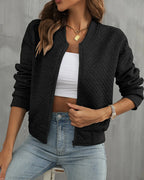 Madilyn Vintage Bomber Jacket