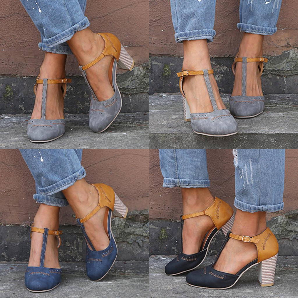 Chic Retro-Inspired Heels for Women