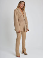 Belted Waist Blazer