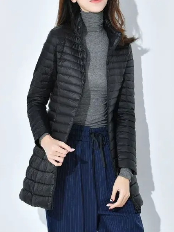 Tailored Lightweight Down Jacket for Women
