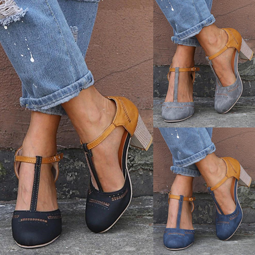 Chic Retro-Inspired Heels for Women