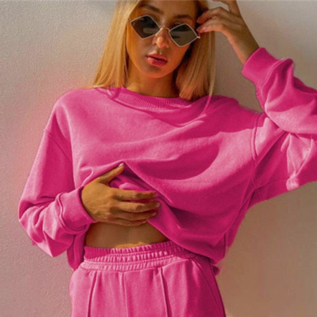 Women's Two-Piece Jogging Activewear Set