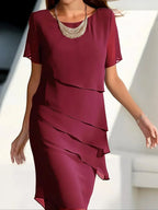 Chic Silhouette-Enhancing Dress