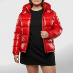 Plus Size Women's Warm Insulated Puffer Jacket