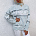 Chic Women's Winter Knit Pullover