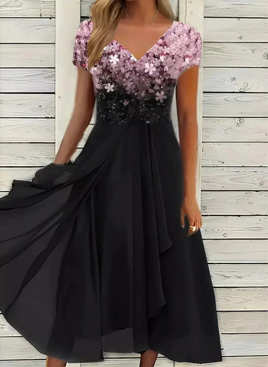 Chic Chiffon Evening Dress for Women