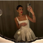 Corset-Style Structured Dress