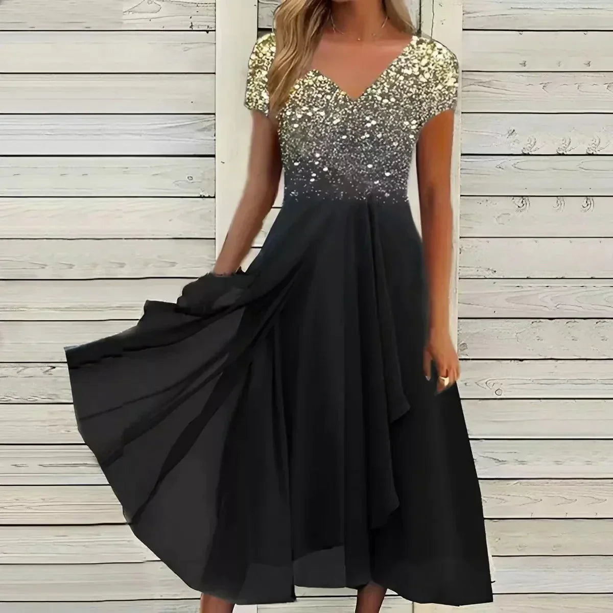 Chic Chiffon Evening Dress for Women