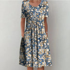 Flora - Chic Cotton Dress