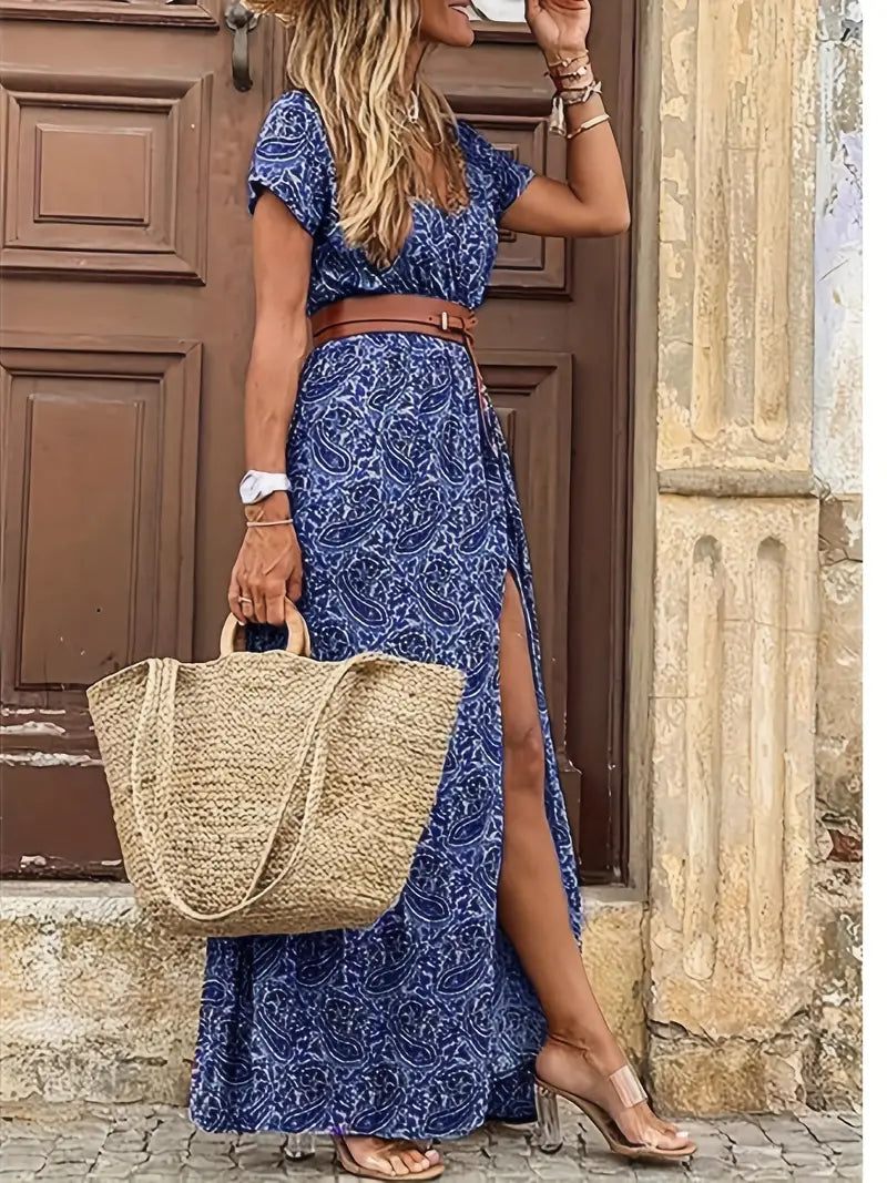 Women's Bohemian-Inspired Long Maxi Dress