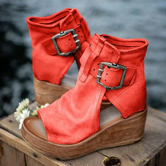 Women's Boho Chic Wedge Sandals