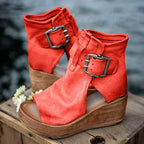 Women's Boho Chic Wedge Sandals