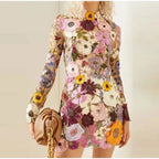 Sarah - Artisan Floral Dress