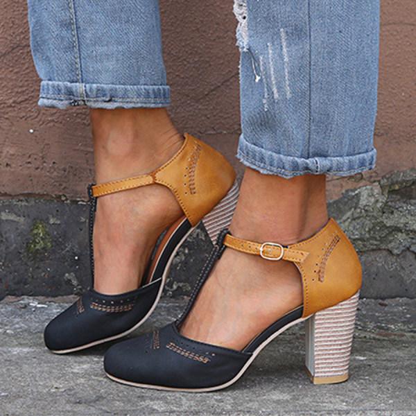 Chic Retro-Inspired Heels for Women